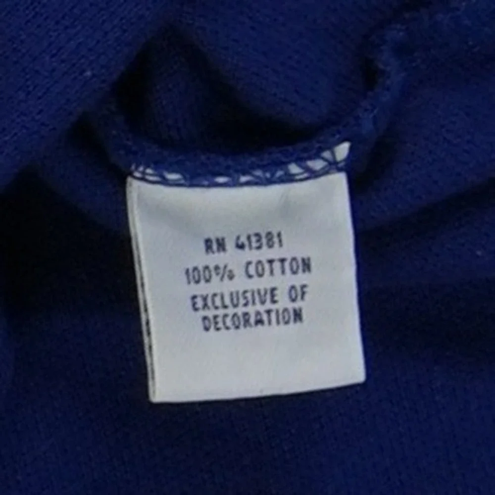Polo Ralph Lauren Polo Shirt Men's Size XLT Blue Long Sleeve Tall Mesh Orange‎